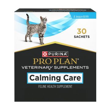 Bag of Pro Plan Veterinary Supplements Calming Care Feline Anxiety Supplement. 