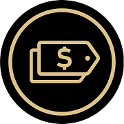 Price tag icon representing product pricing.